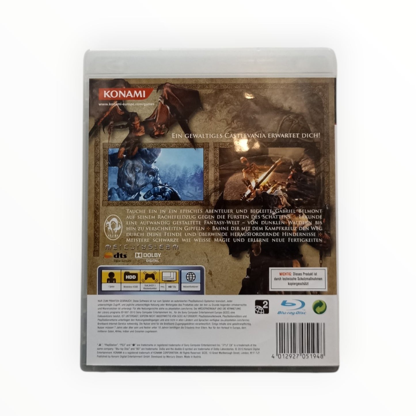 Castlevania Lords Of Shadow Playstation 3 (PS3)