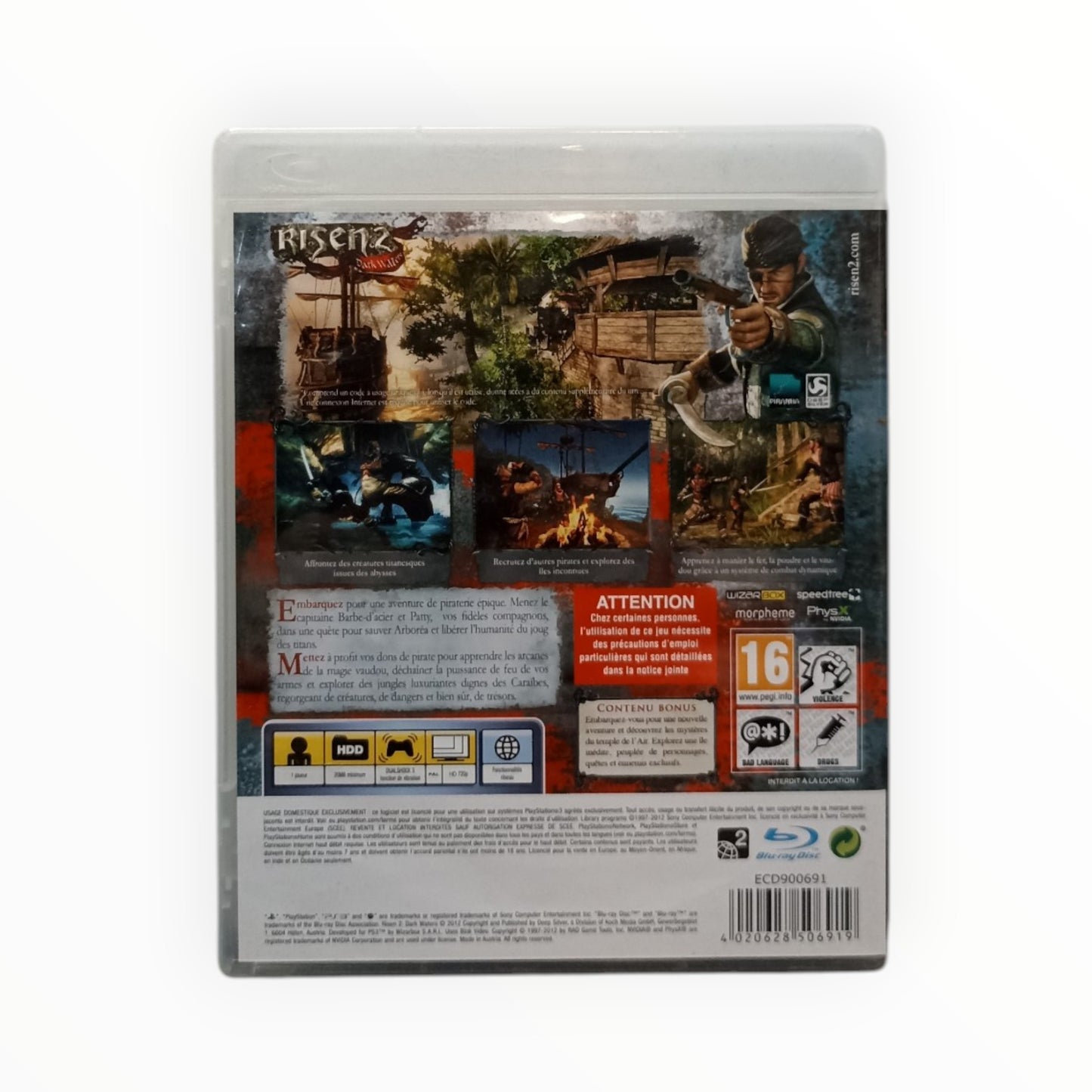 Risen 2 Dark Waters Playstation 3 (PS3)