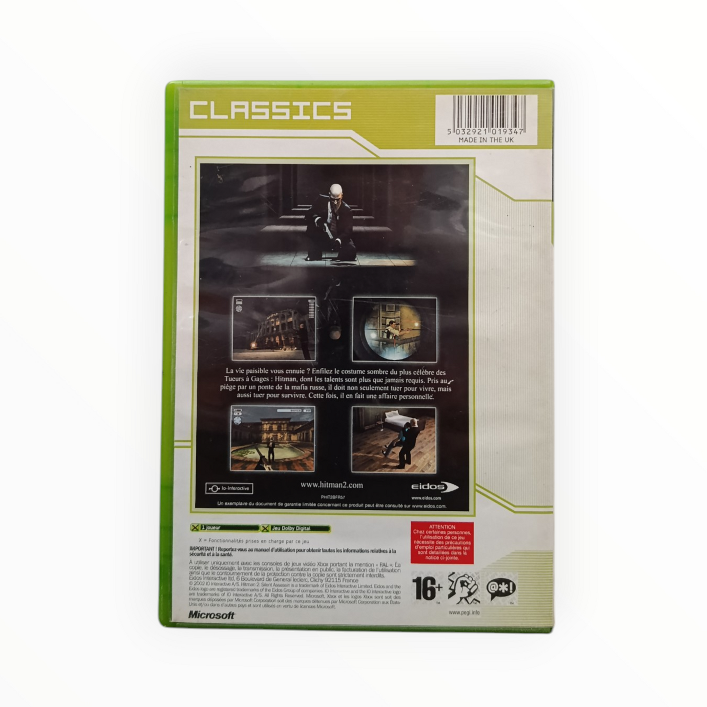 Hitman 2 Xbox