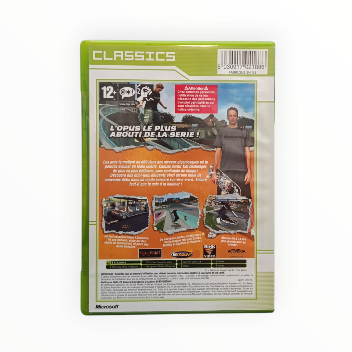 Tony Hawk's Pro Skater 4 Xbox