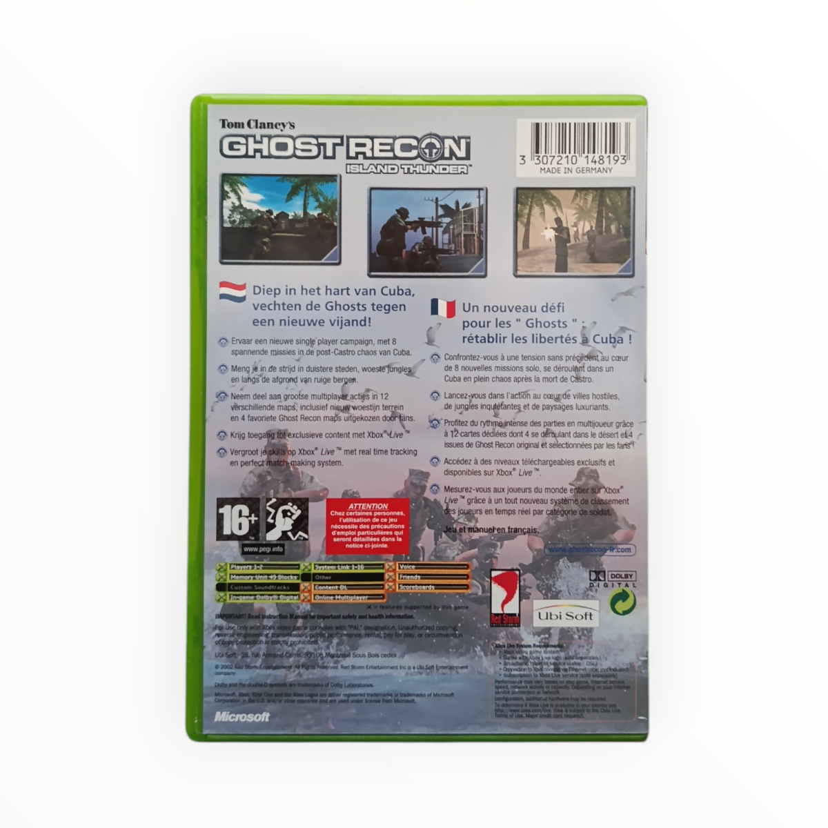 Ghost Recon Island Thunder Xbox