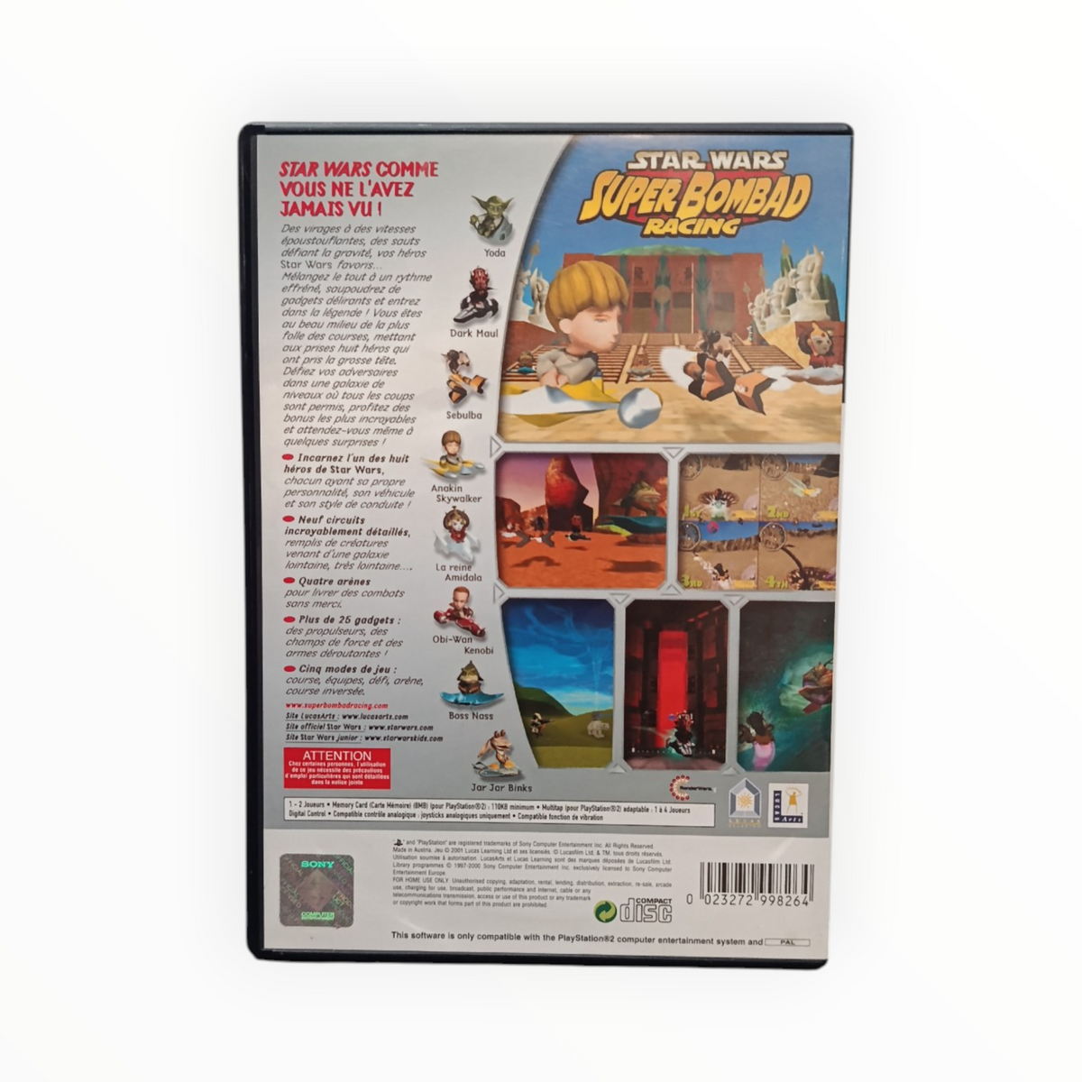 Star Wars Super Bombad Racing Playstation 2 (PS2)