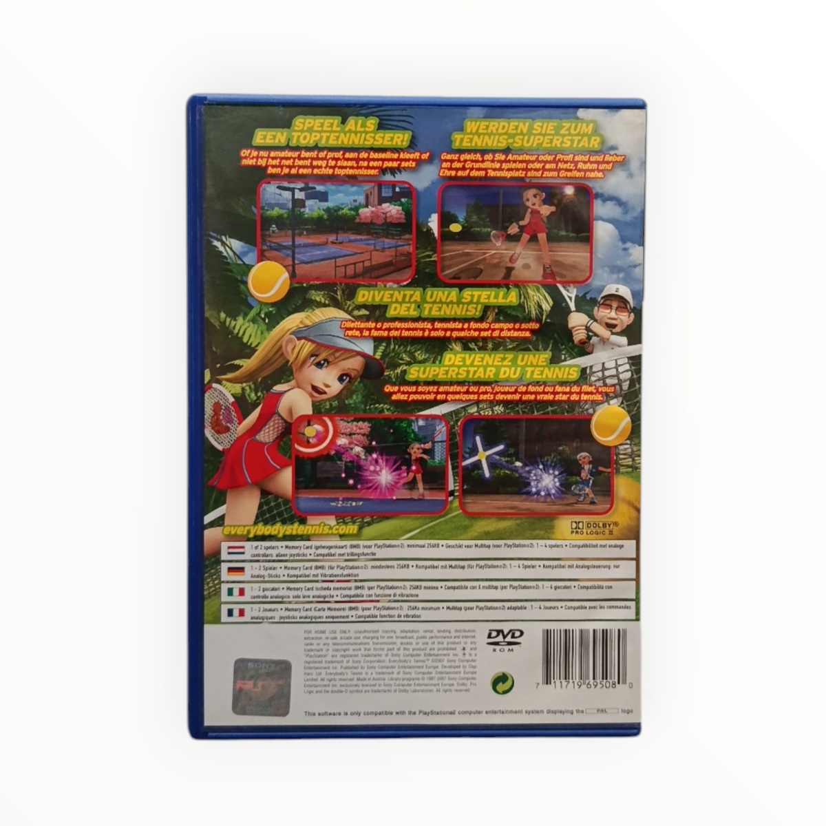Everybody's Tennis Playstation 2 (PS2)