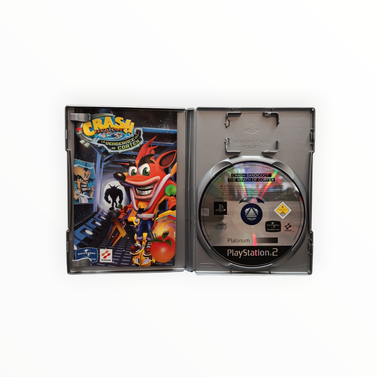 Crash Bandicoot La Vengeance de Cortex platinum Playstation 2 (PS2)