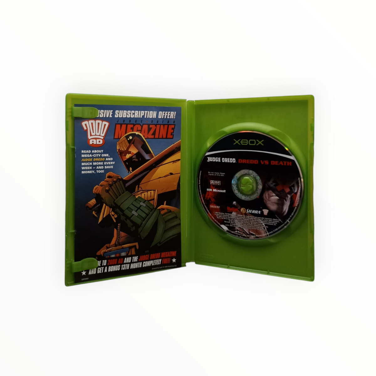 Judge Dredd Dredd vs Death Xbox FR Complet
