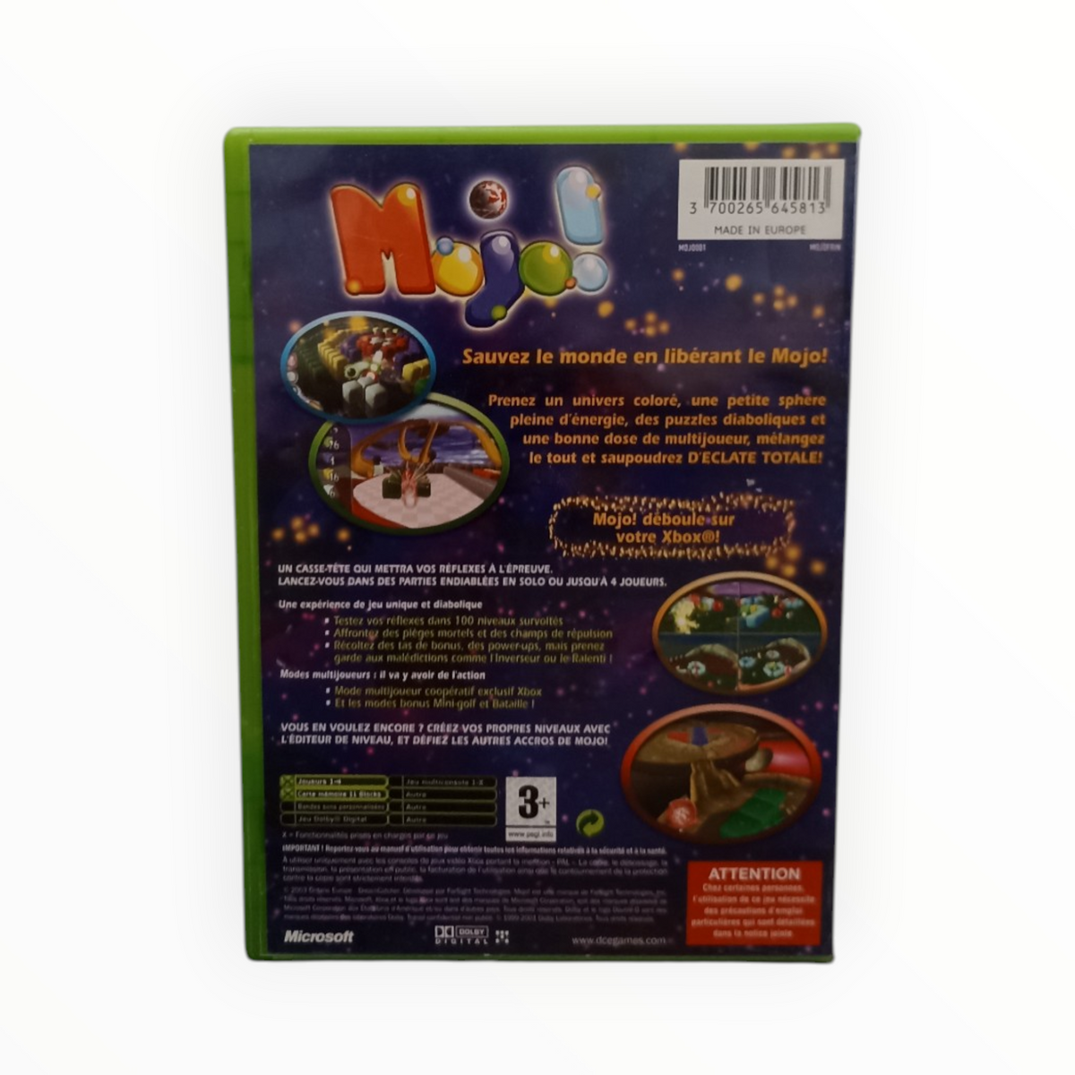 Mojo! Xbox FR Complet