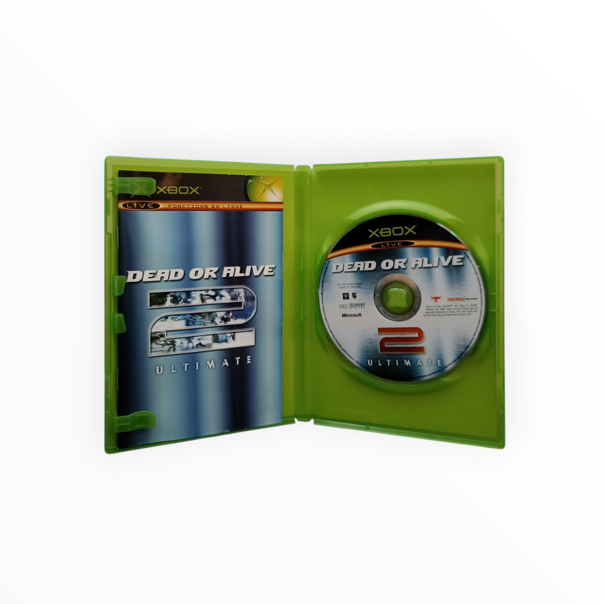 Dead Or Alive 2 Ultimate Xbox FR Complet