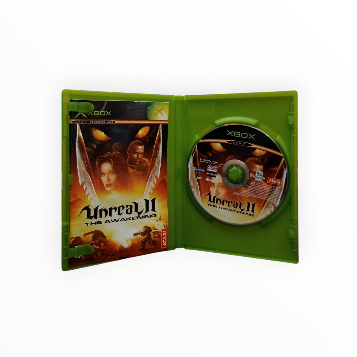 Unreal II The Awakening Xbox FR