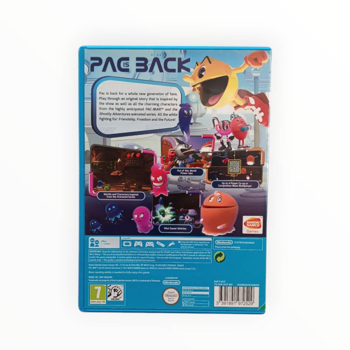Pac-Man And The Ghostly Adventures Wii U Complet Version UK