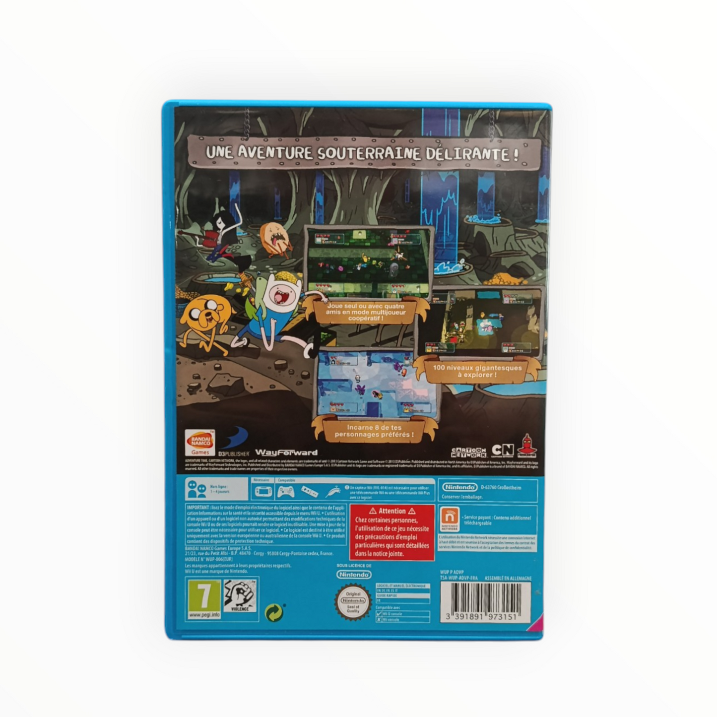 Adventure Time Wii U Complet Version FRA