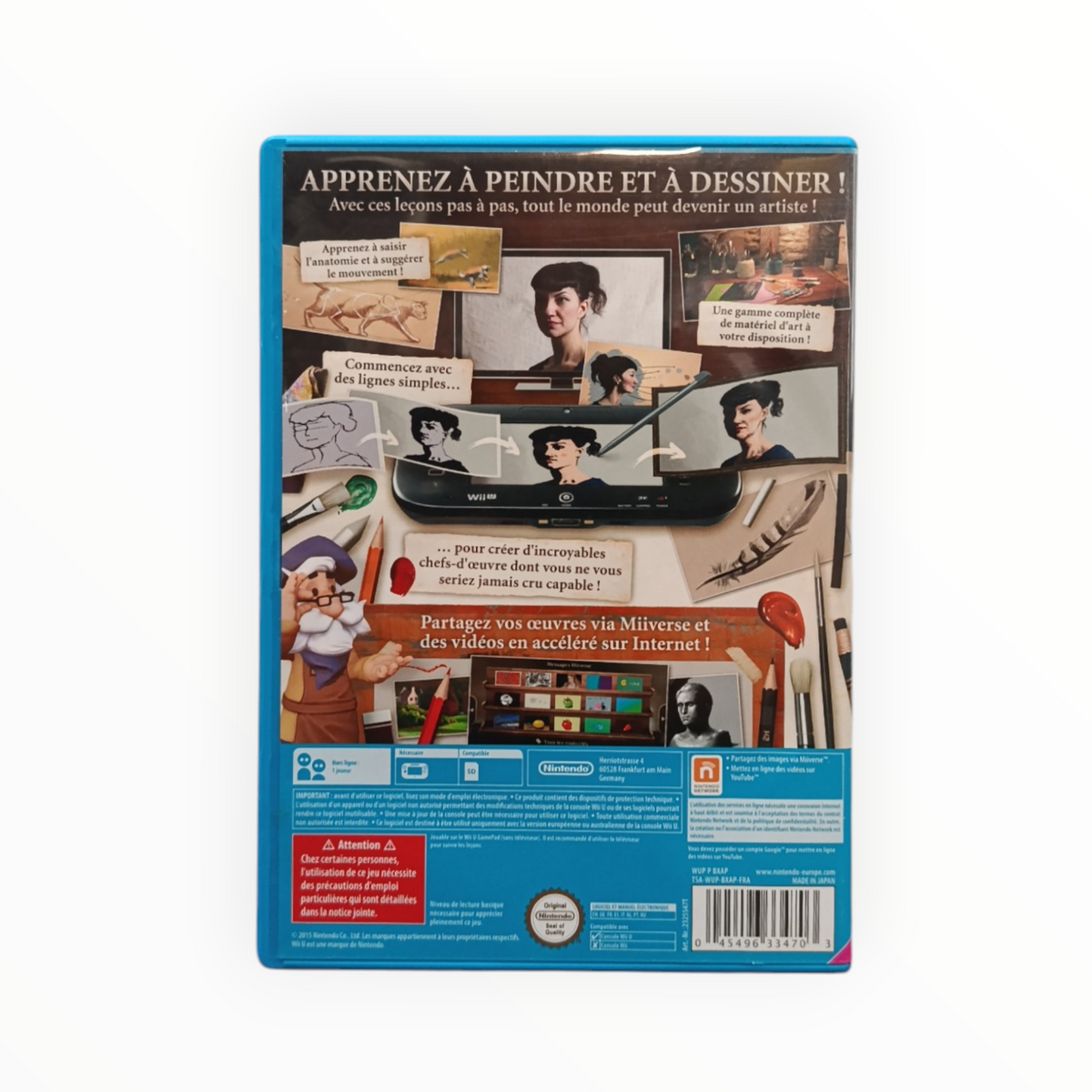 Art Academy Atelier Wii U Complet Version FRA