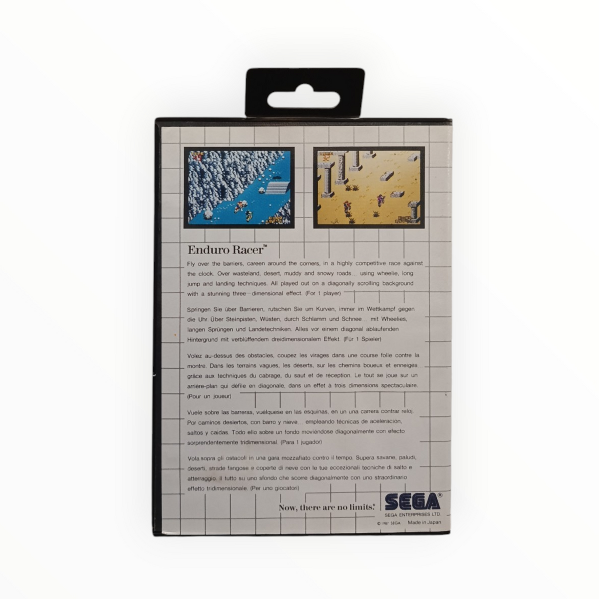 Enduro Racer Sega Master System FR