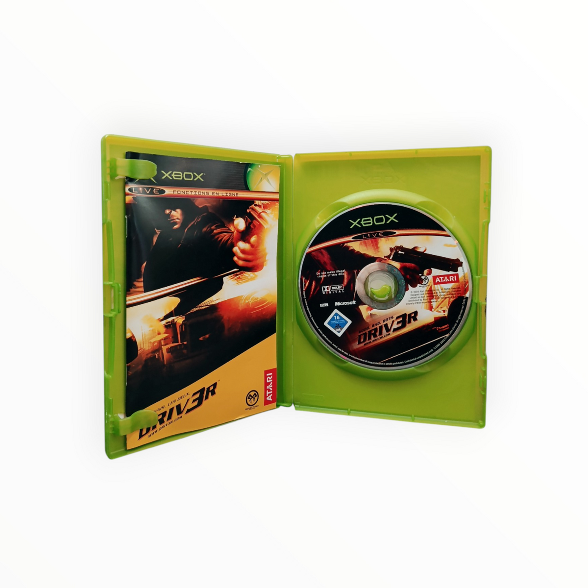 Driv3r Xbox Classics Complet FRA