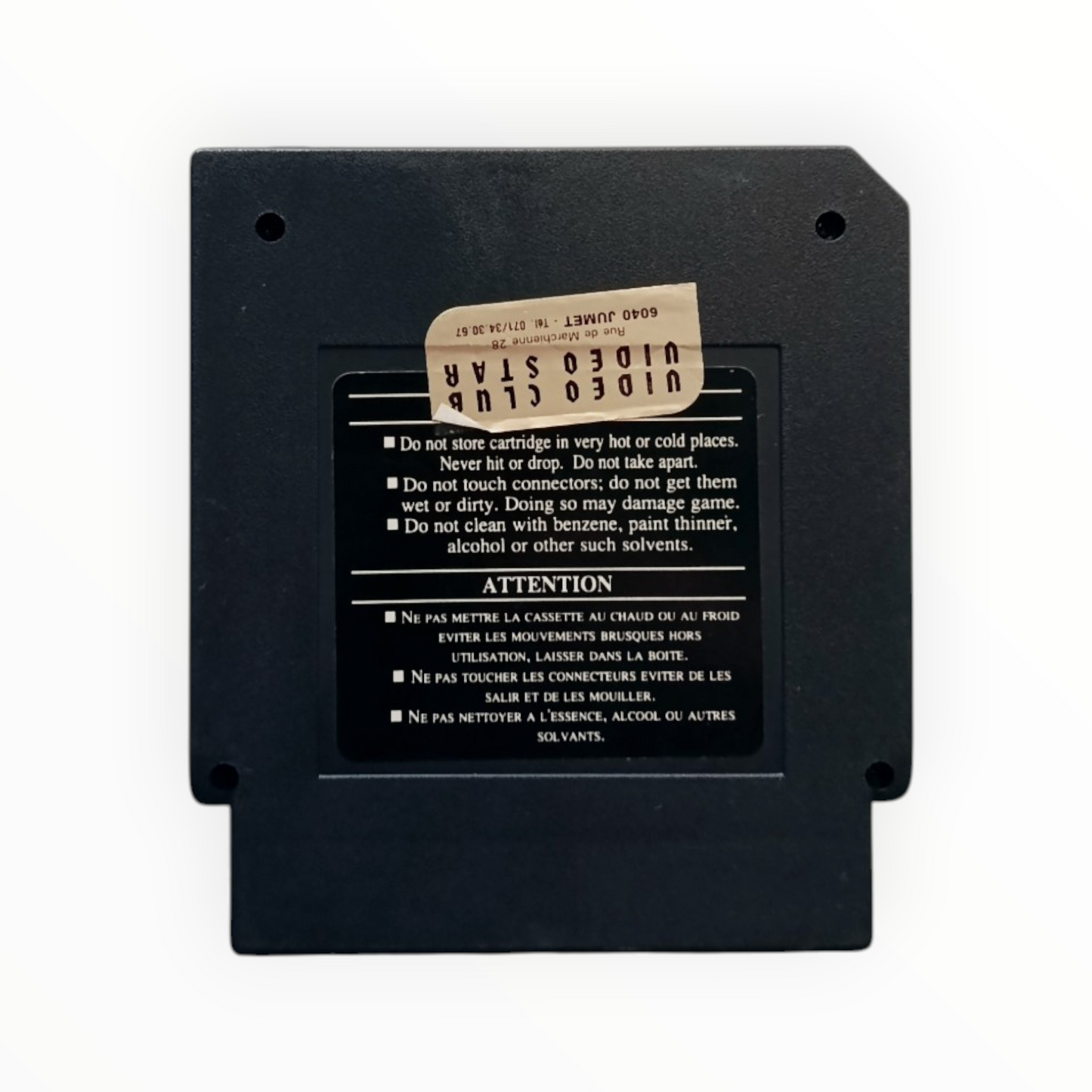 Blackjack NES en loose USA