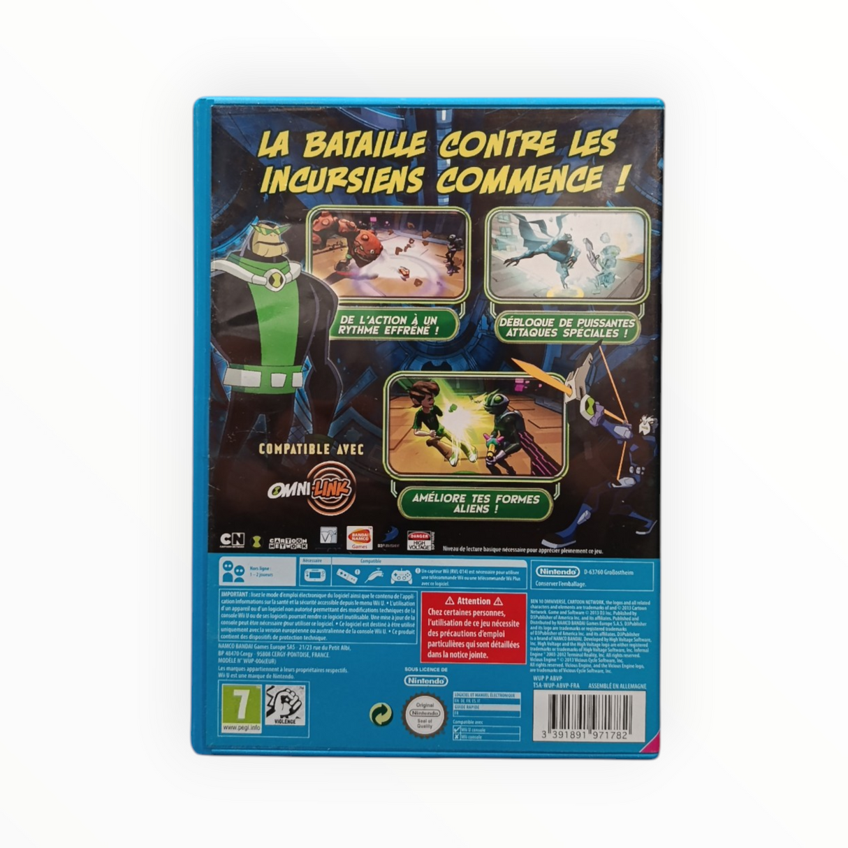 Ben 10 Omniverse 2 Wii U Complet Version FRA