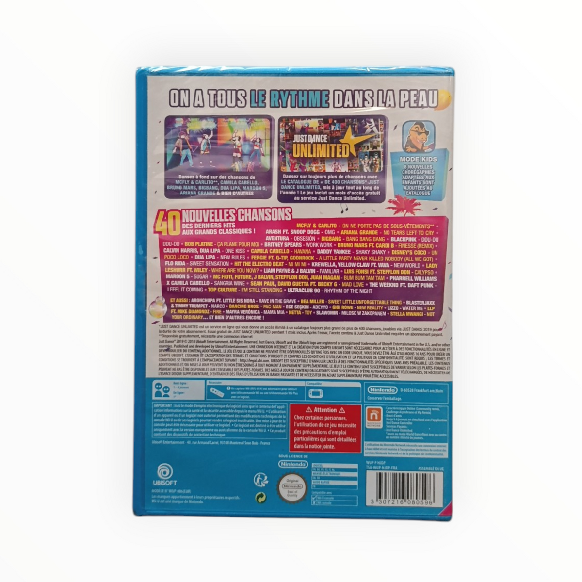 Just Dance 2019 Wii U Neuf Version FRA