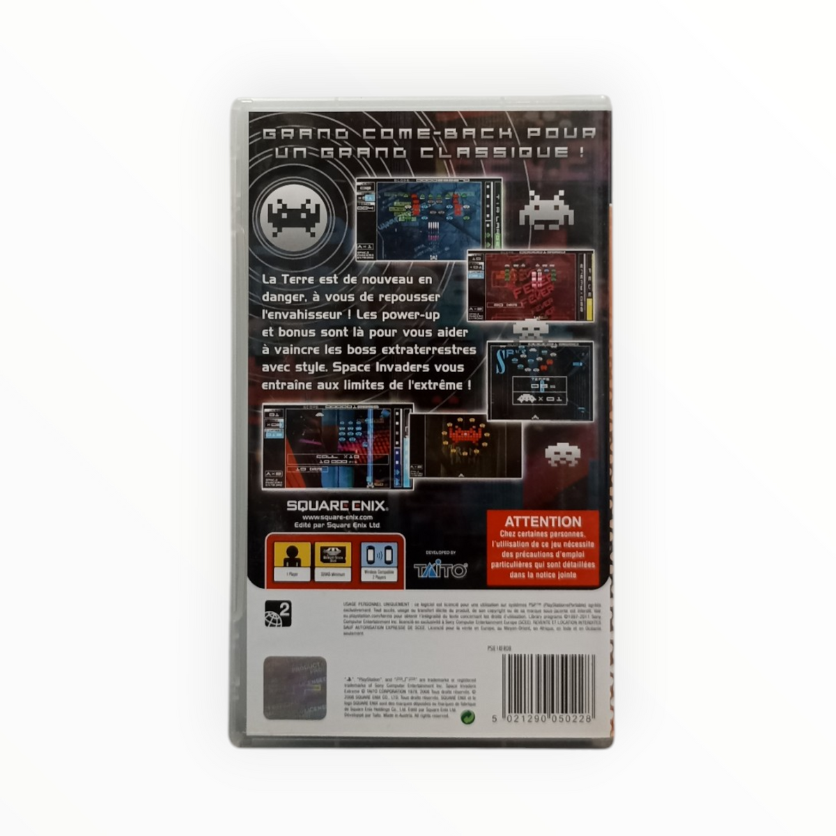 Space Invaders Extreme Playstation Portable (PSP)