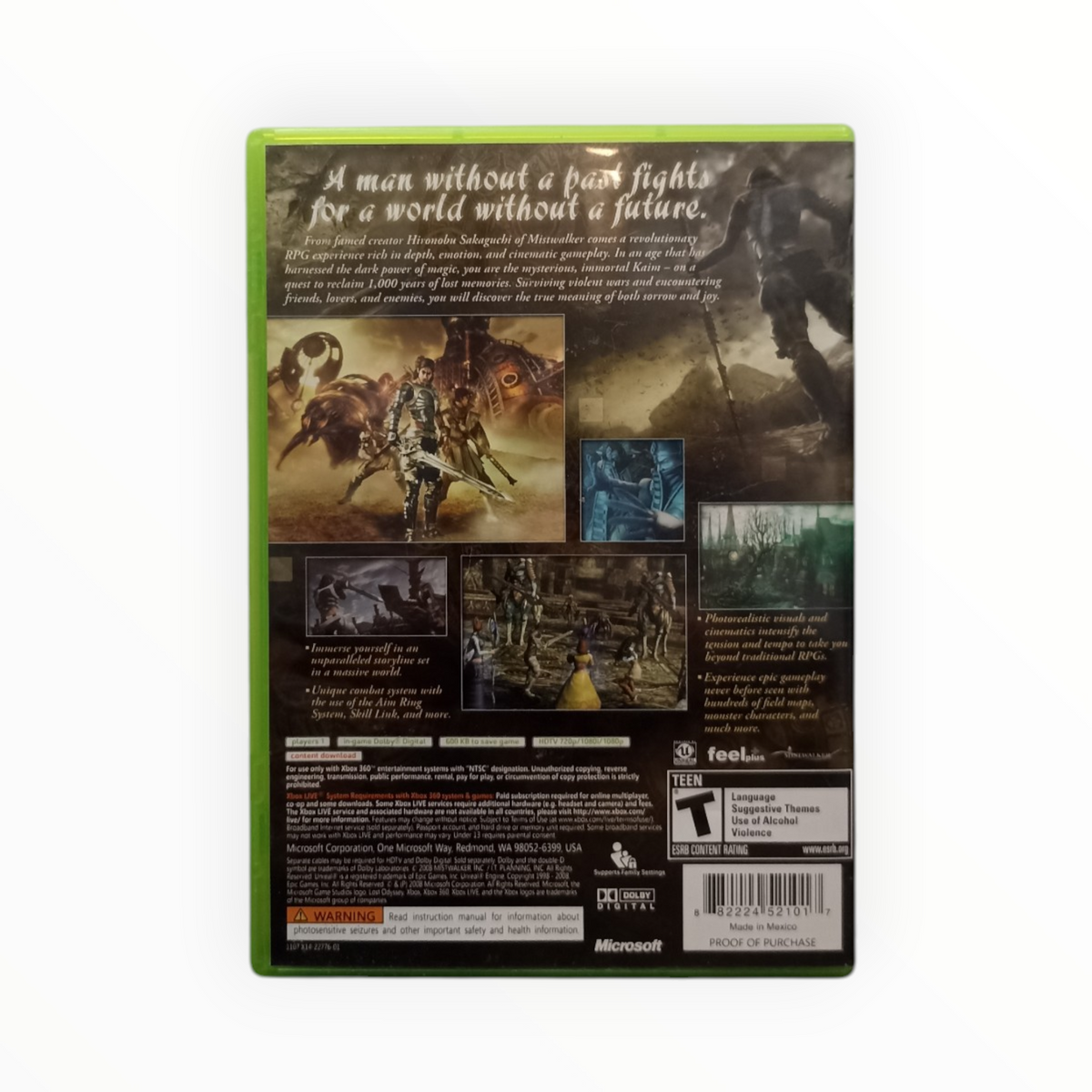 Lost Odyssey Xbox 360