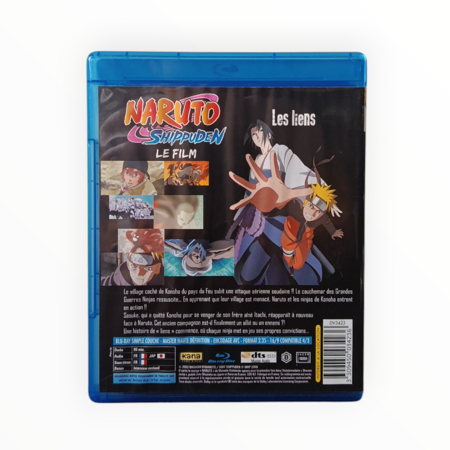 Naruto Shippuden Les Liens DVD Blu-Ray Français