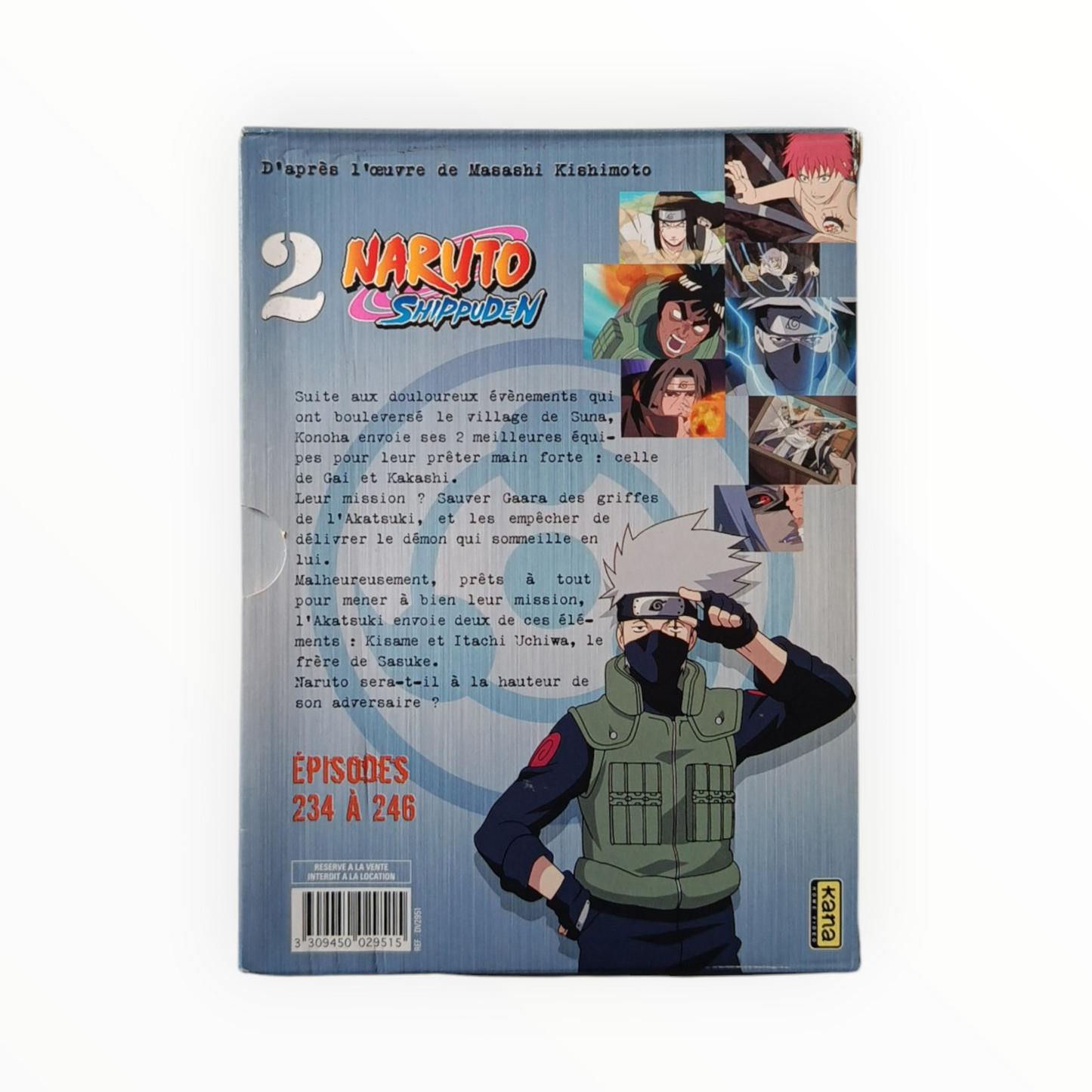 Naruto Shippuden Volume 2 DVD Collector Français