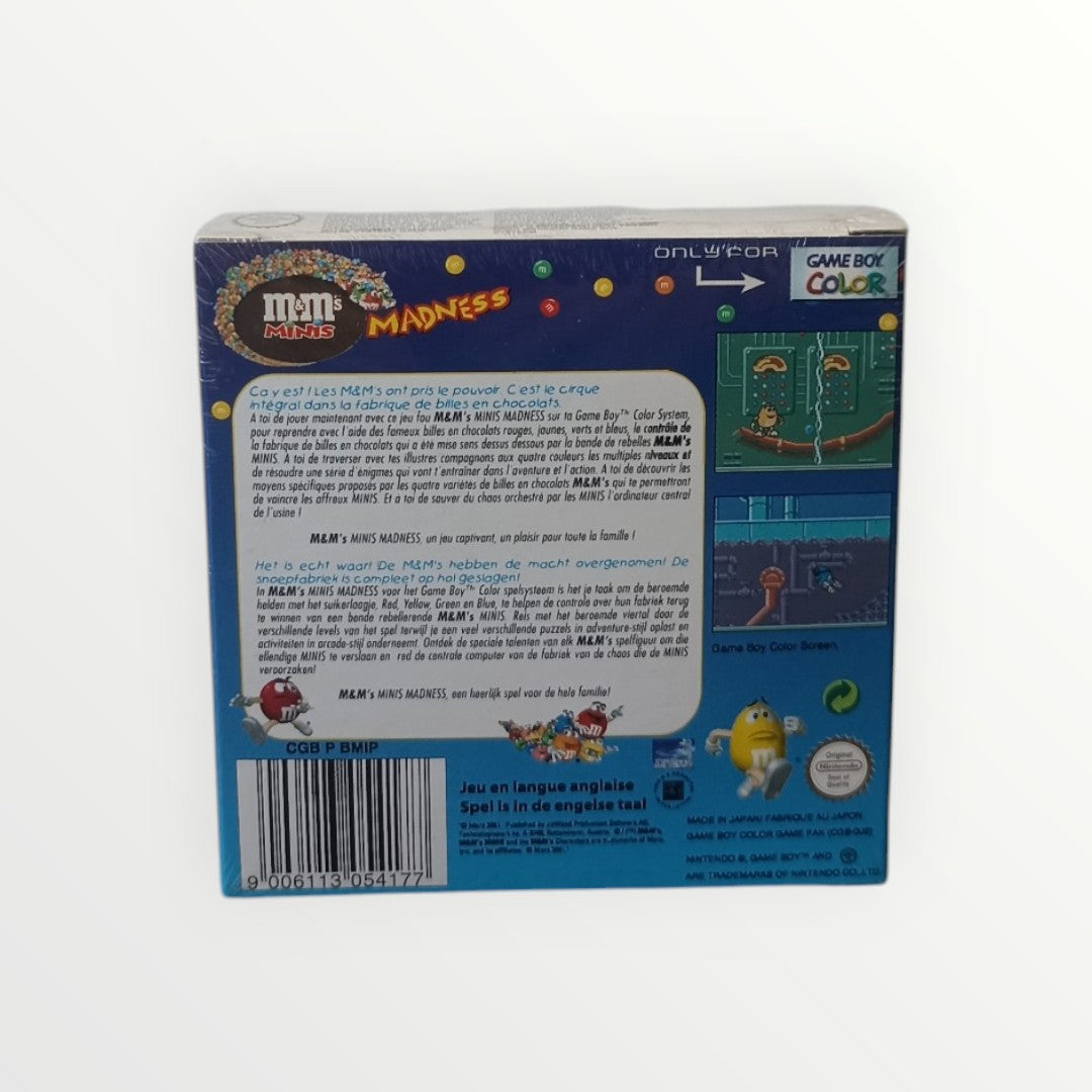 m & m's Minis Madness Game Boy Advance (GBA) en boite complet Version FRA Neuf (reblister)