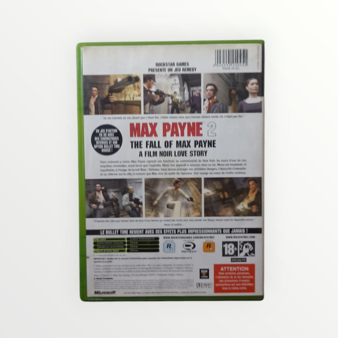 Max Payne 2 Xbox Classics complet en Français