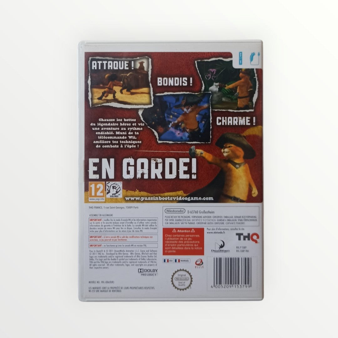 Le Chat Potté Nintendo WIi Complet en Version Française
