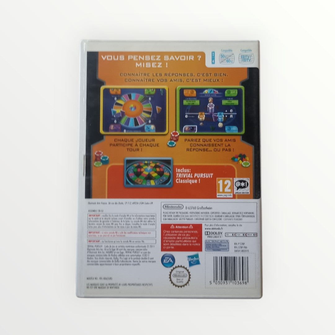 Trivial Pursuit Casual Nintendo WIi Complet en Version Française