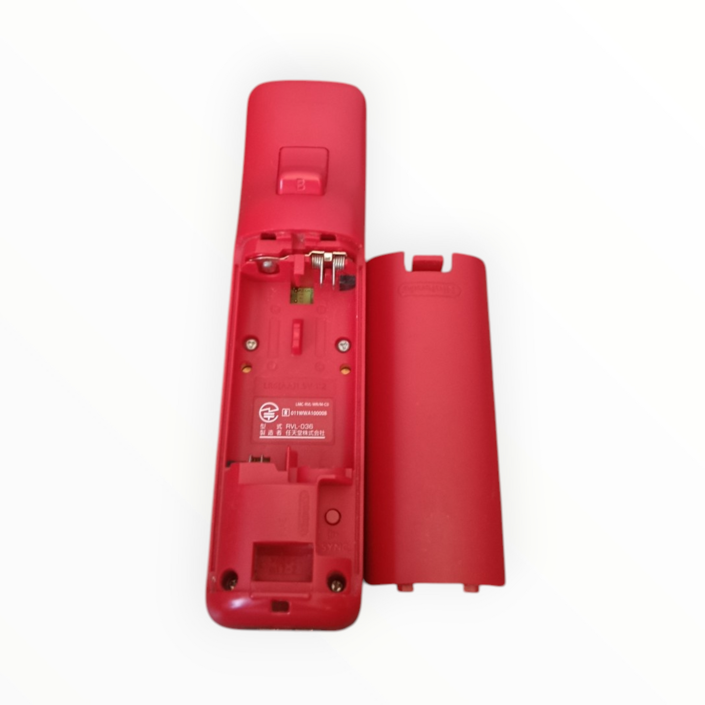 Manette Rouge Wii Motion Plus Inside