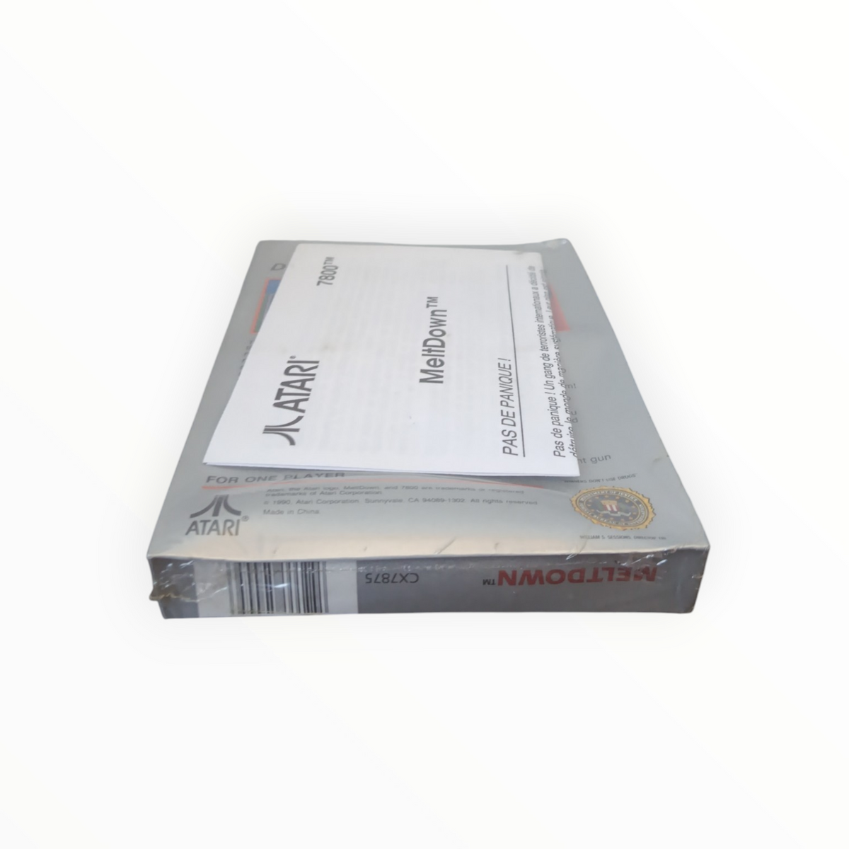 Atari 7800 Meltdown Neuf sous blister