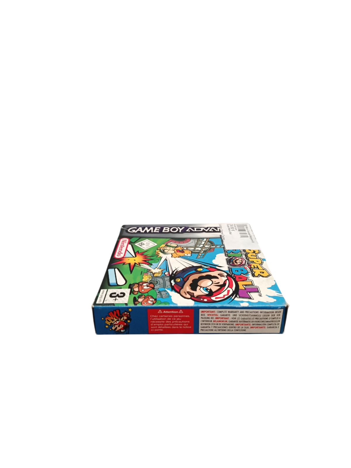 Super Mario Ball Game Boy Advance (GBA) en boite complet Version FRA