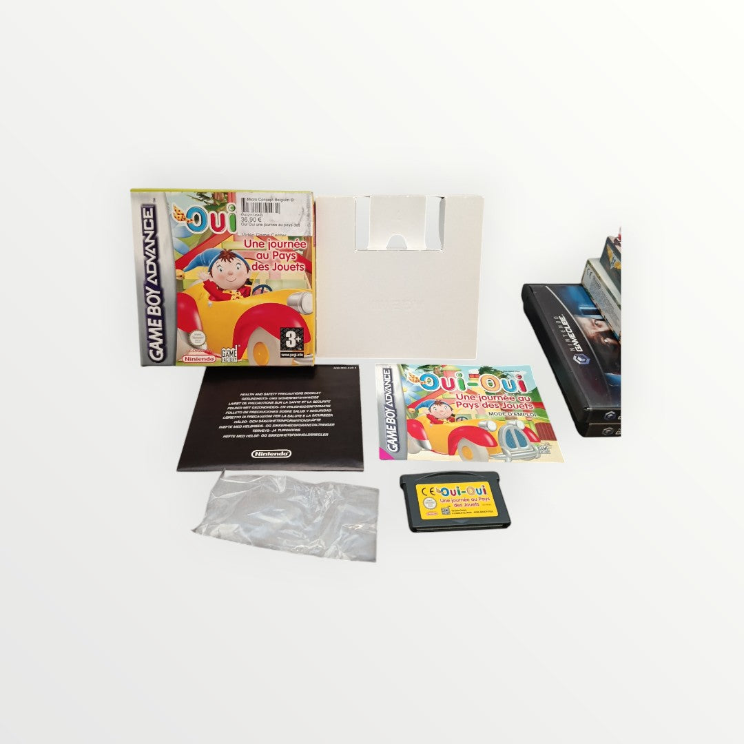Oui-OUi Une journée au pays des jouets Game Boy Advance (GBA) en boite complet Version FRA