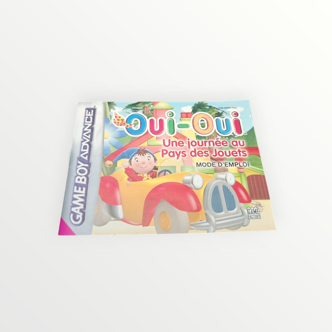 Oui-OUi Une journée au pays des jouets Game Boy Advance (GBA) en boite complet Version FRA