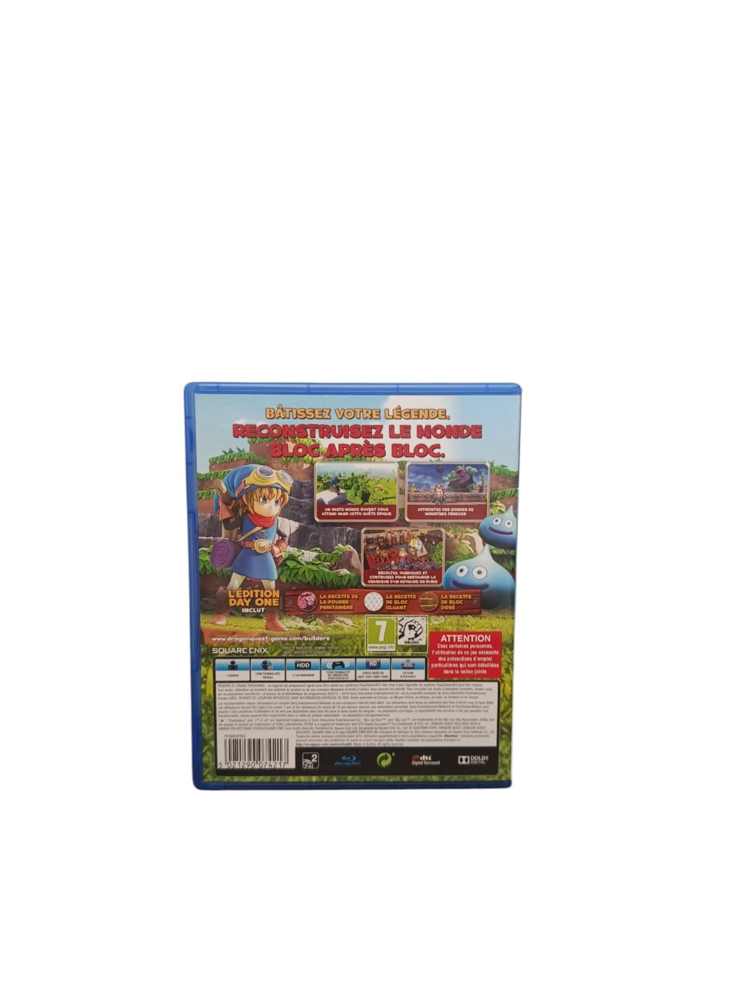 Dragon Quest Builders Playstation 4 (PS4) Complet en FRA