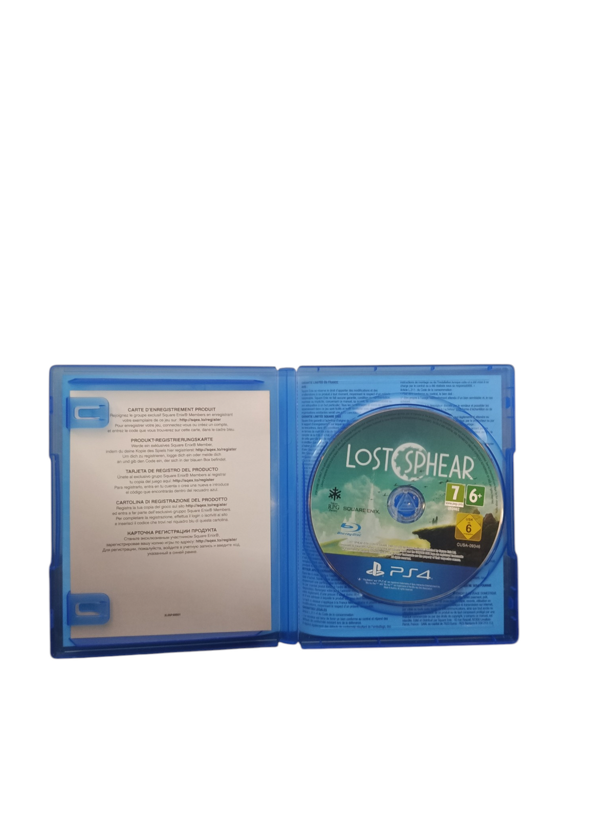 Lost Sphear Playstation 4 (PS4) Complet en FRA