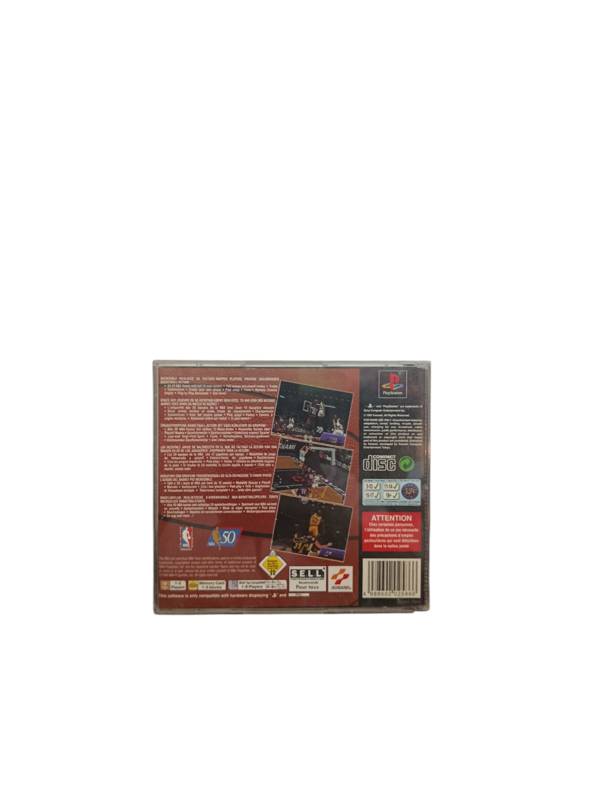 NBA in The Zone 2 Playstation 1 (PS1) Complet en FRA