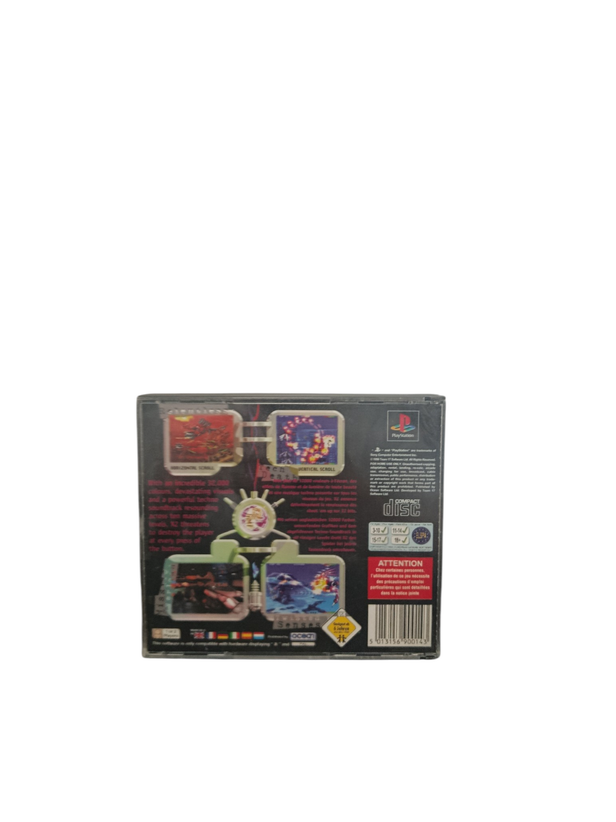 X2 No relief Playstation 1 (PS1) Seconde vie