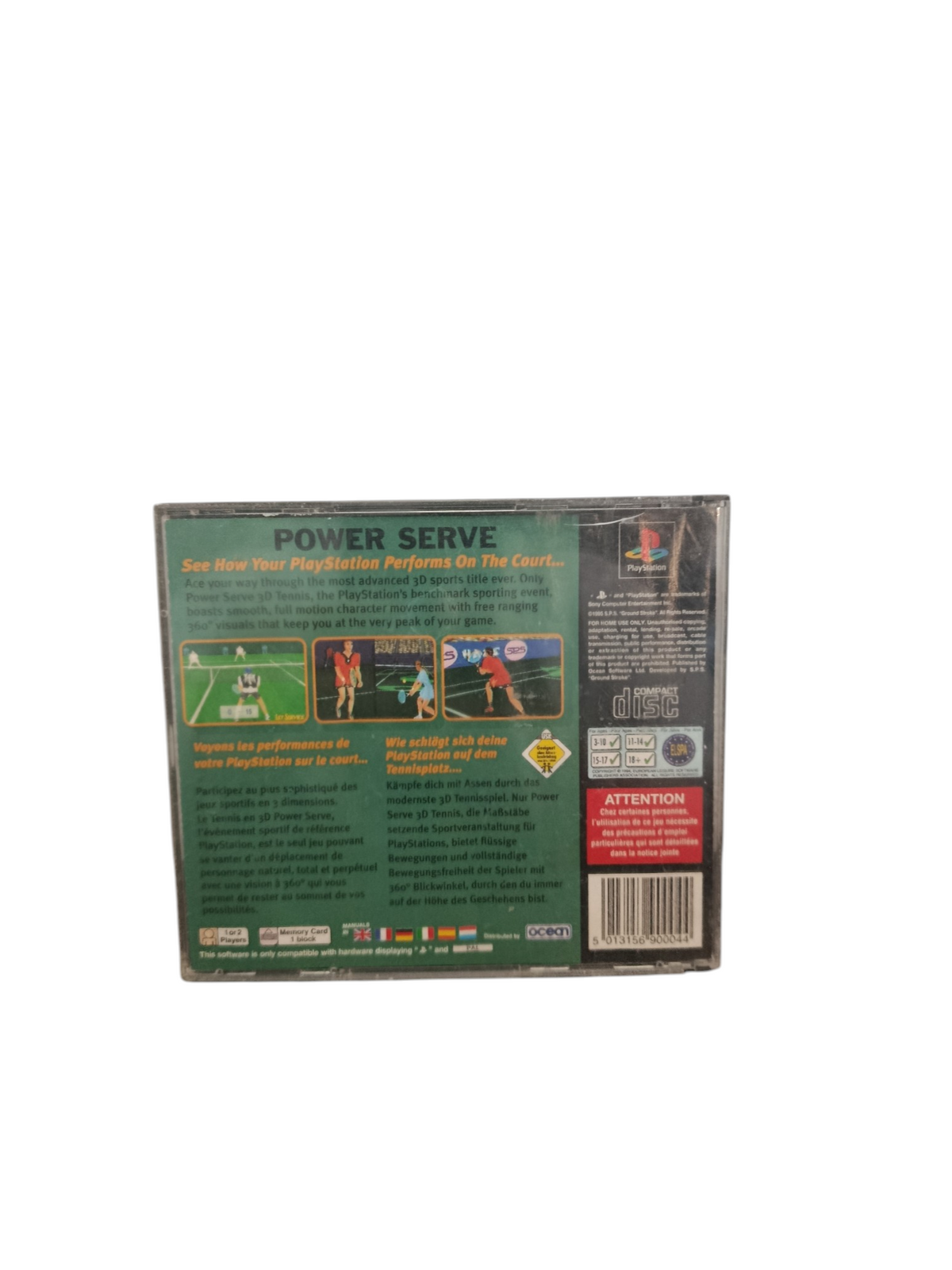 Power Serve ¨Playstation 1 (PS1) Seconde vie