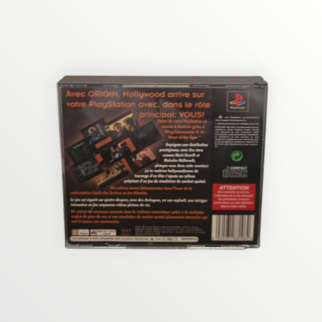 Wing Commander III Playstaiton 1 (PS1) Seconde VIe