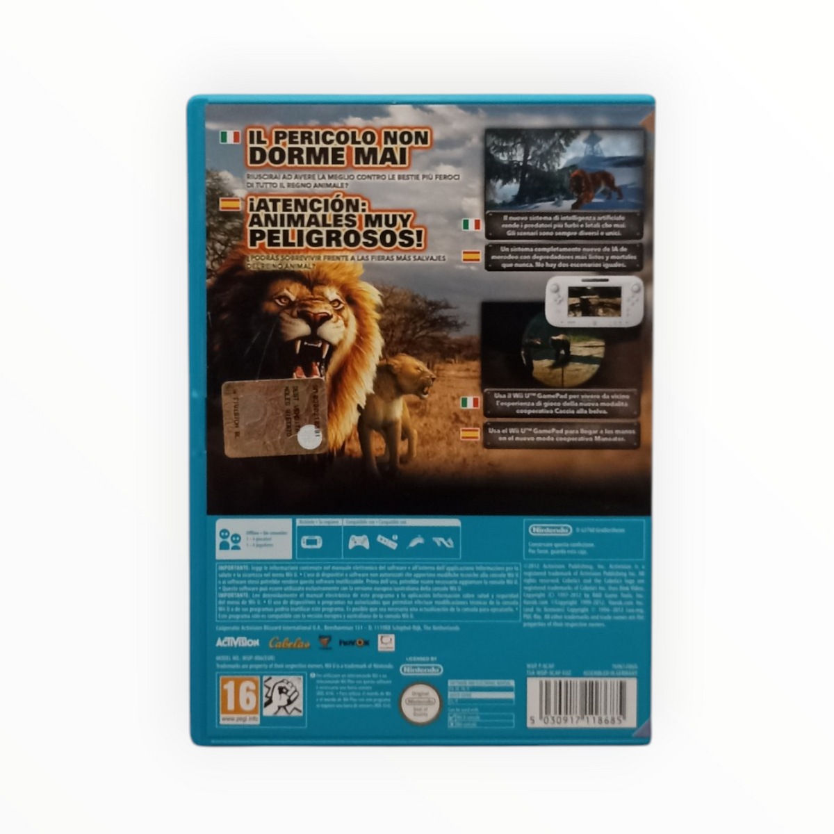 Cabela's Dangerous Hunts 2013 Wii U Complet Version ETR