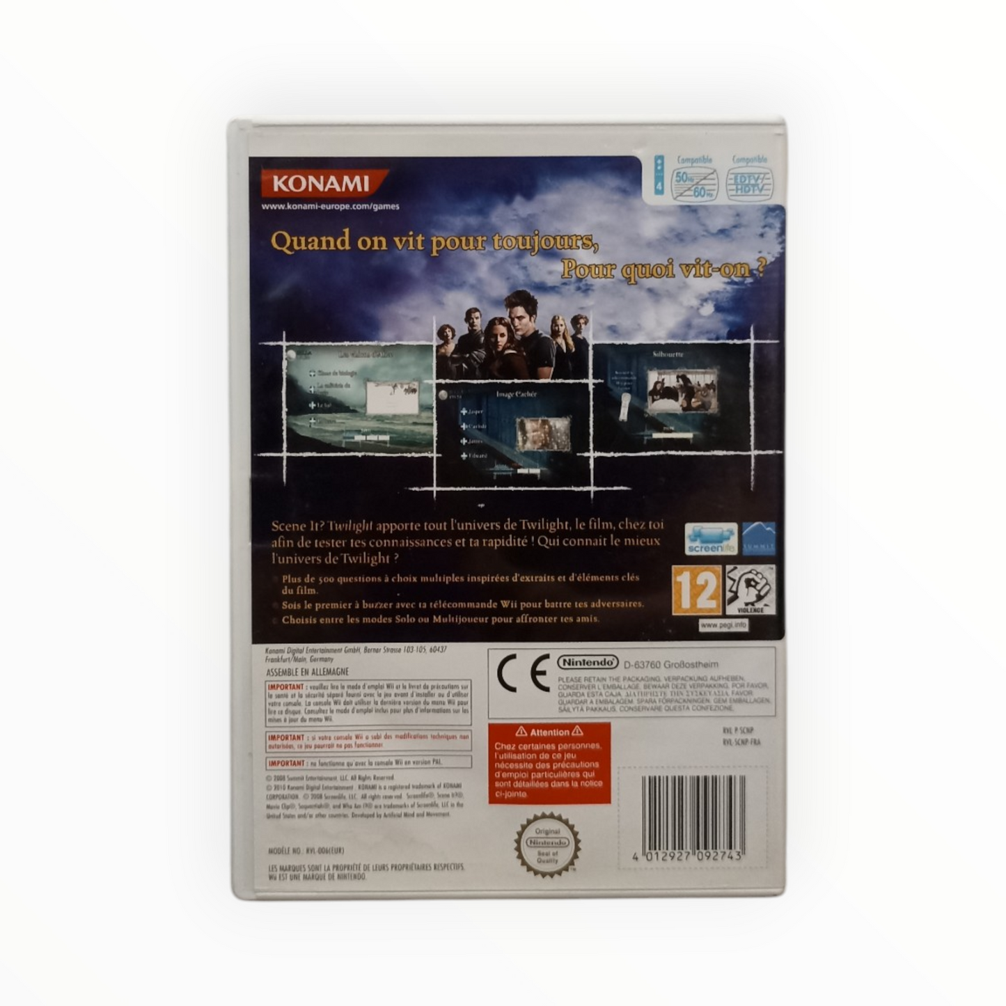 Twilight Scene It ? Nintendo Wii