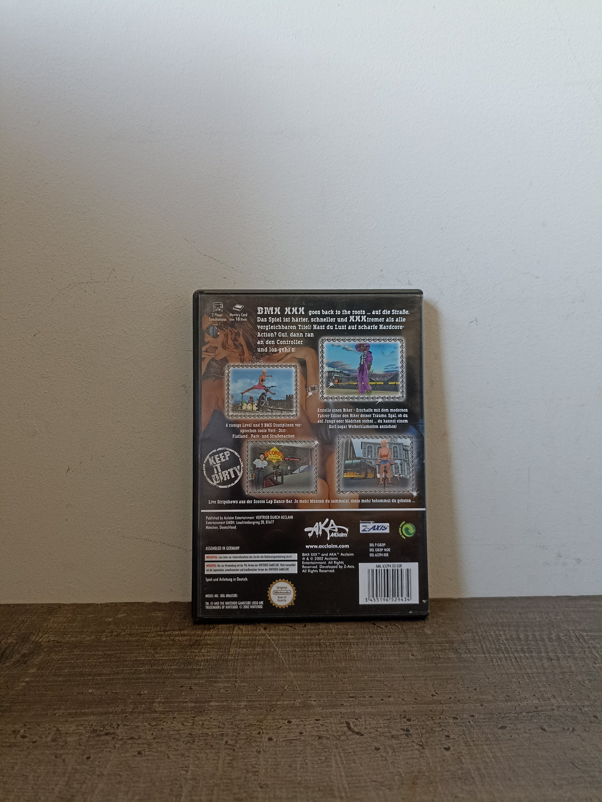BMX XXX Nintendo GameCube version ETR Complet