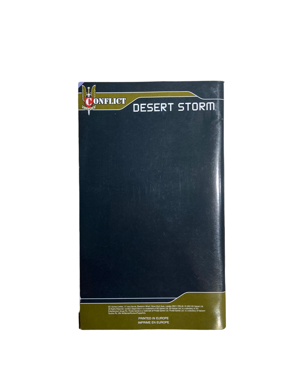 Notice Desert Storm