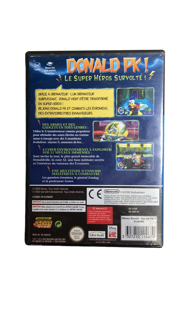 Donald Duck : Qui est PK ?