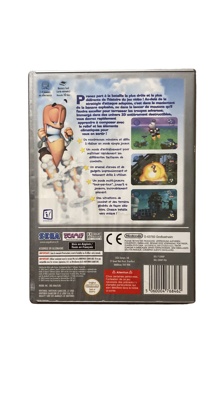 Worms 3D Nintendo GameCube