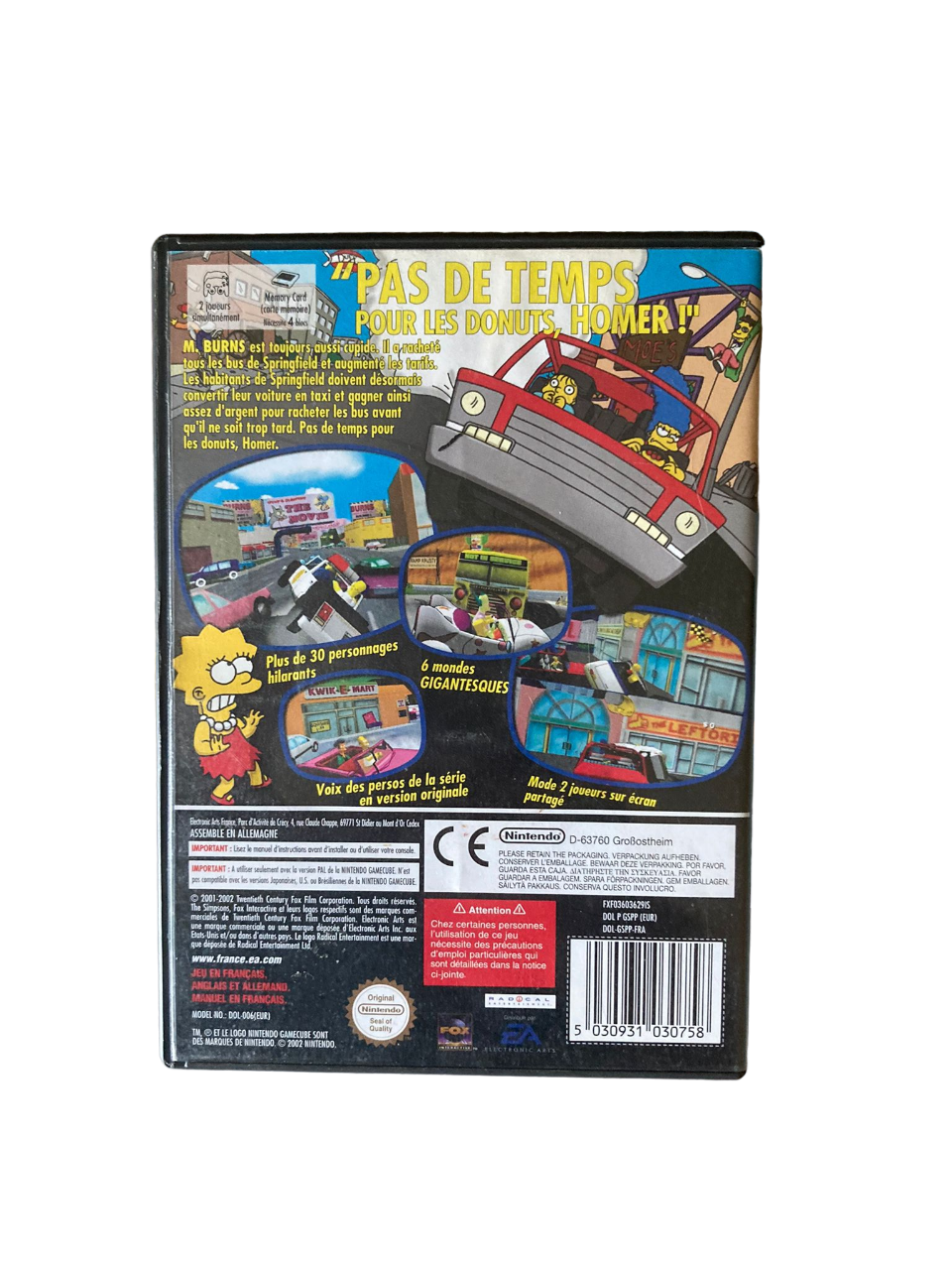 The Simpsons : Road Rage (Précommande)
