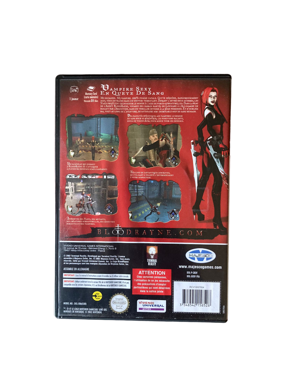 BloodRayne GameCube PAL