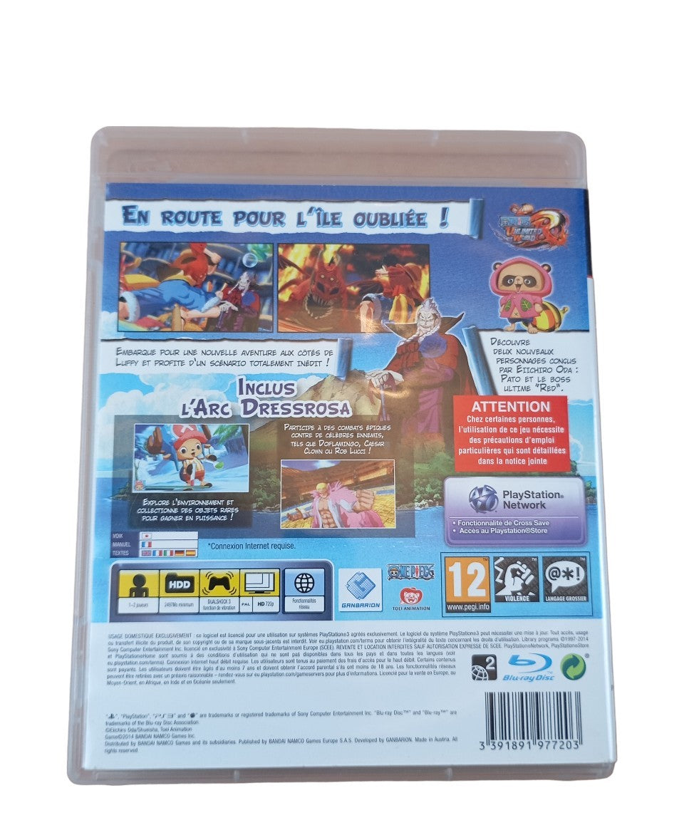 One Piece Unlimited World Red
