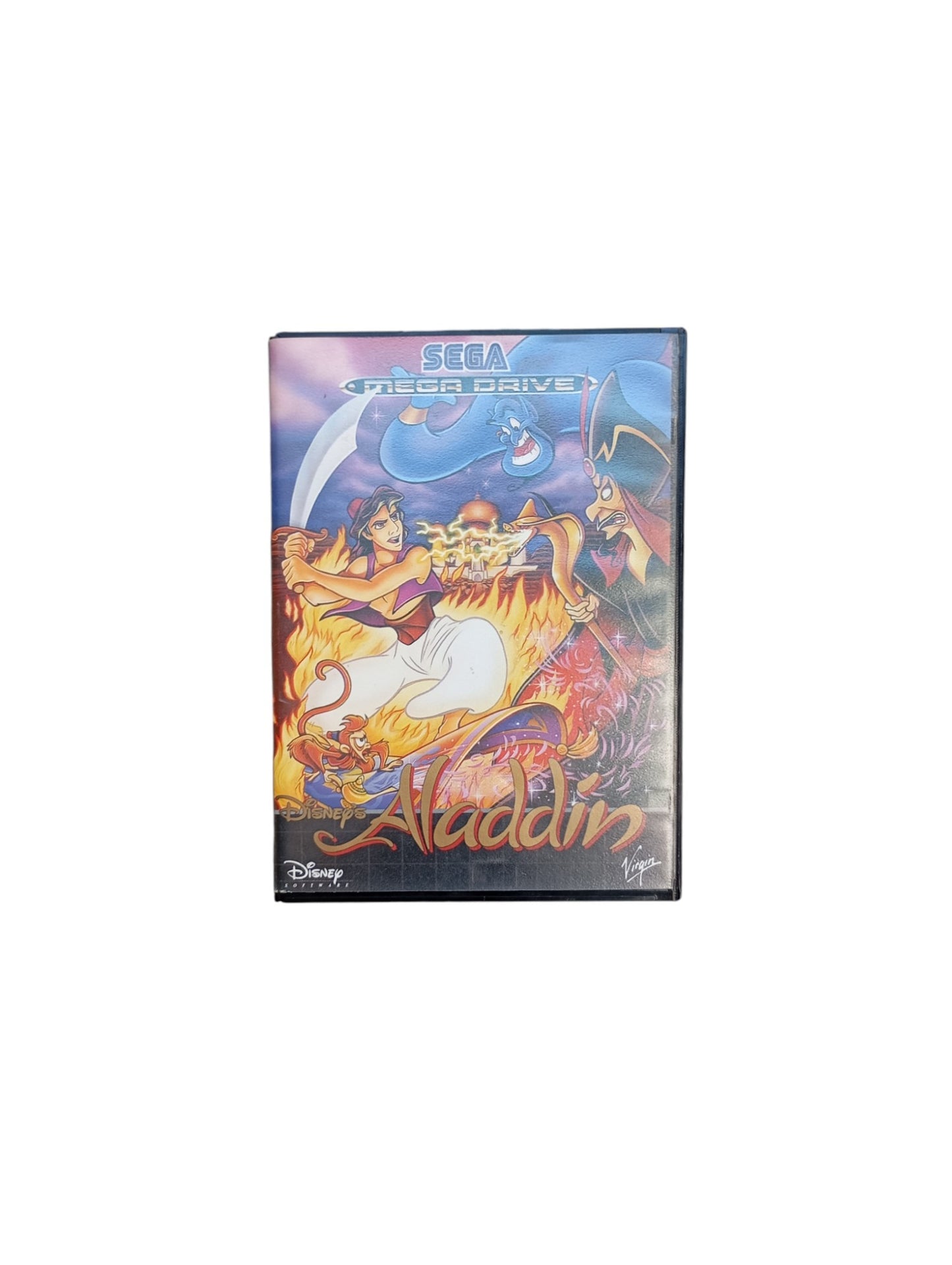 Aladdin Sega Mega Drive complet en boîte avec cartouche et notice