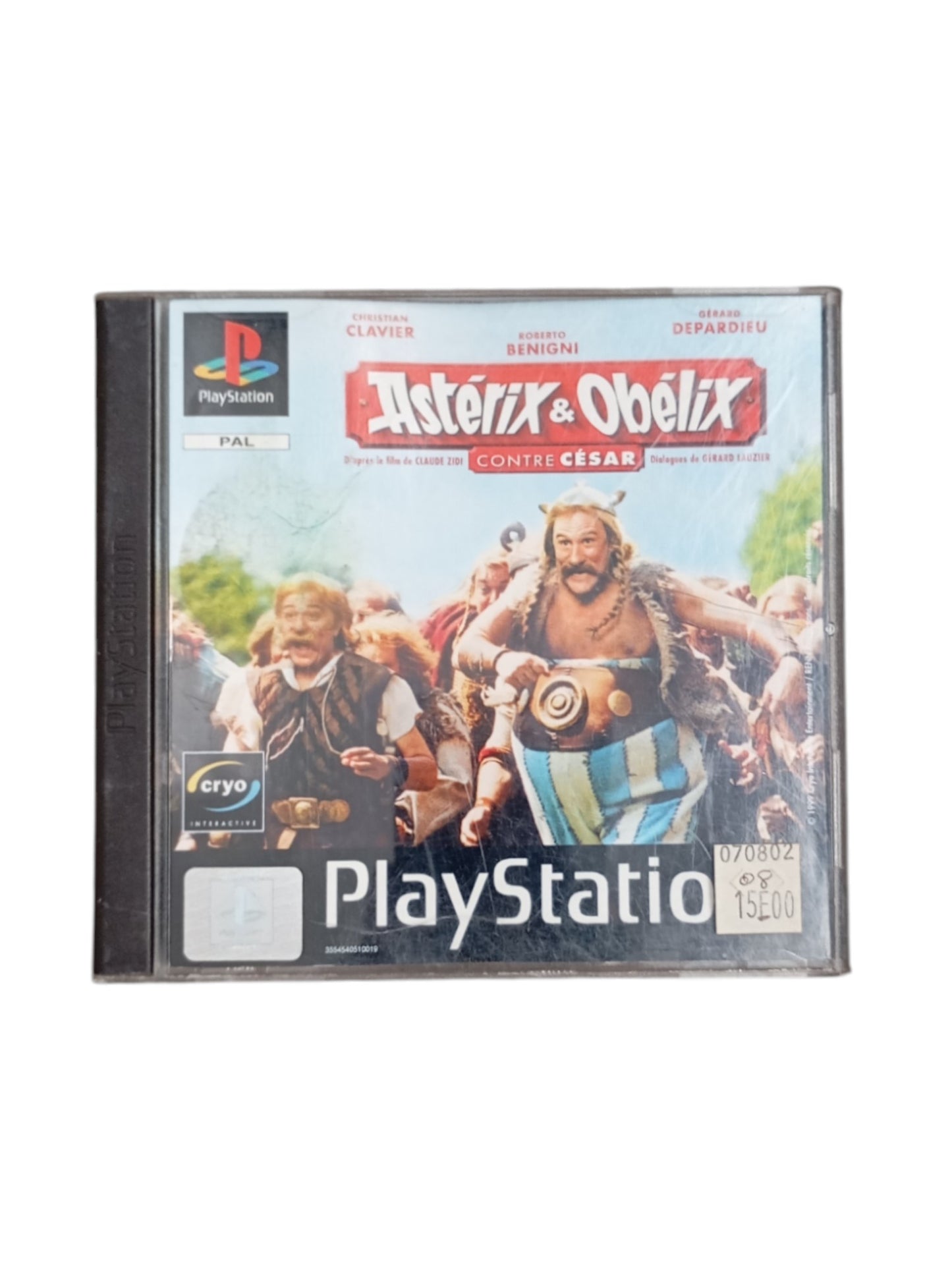 Astérix & Obélix contre César PlayStation 1 complet en boîte avec disque et notic